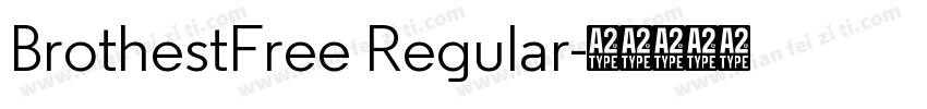 BrothestFree Regular字体转换